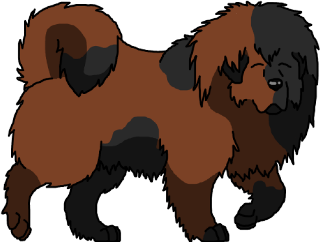Mastiff Clipart Brown - Tibetan Mastiff Clipart (640x480)