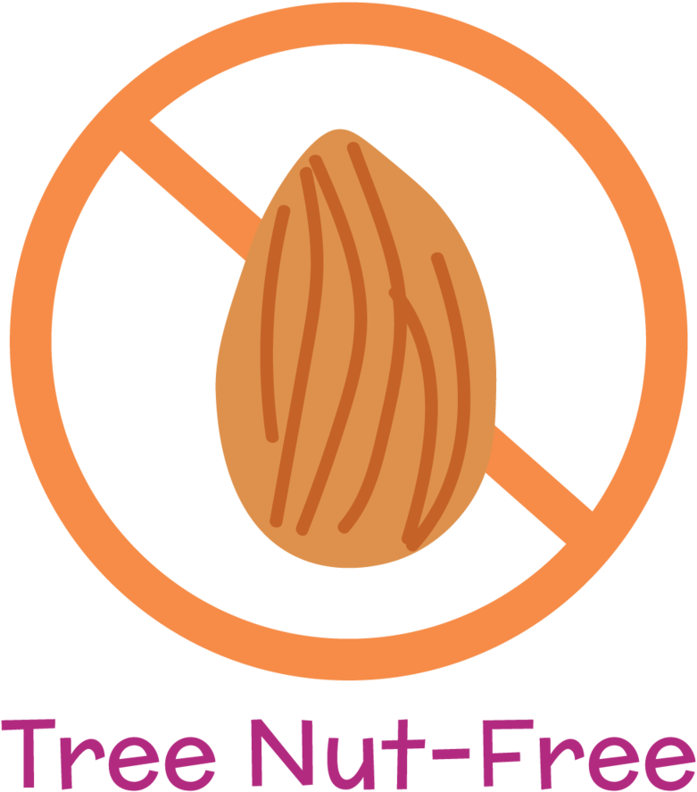 Tree Nut Free Icon Nomster Chef No Up Arrow Download - Tree Nut Free (781x887)