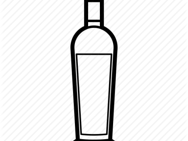 Rum Clipart Booze Bottle - Illustration (640x480)