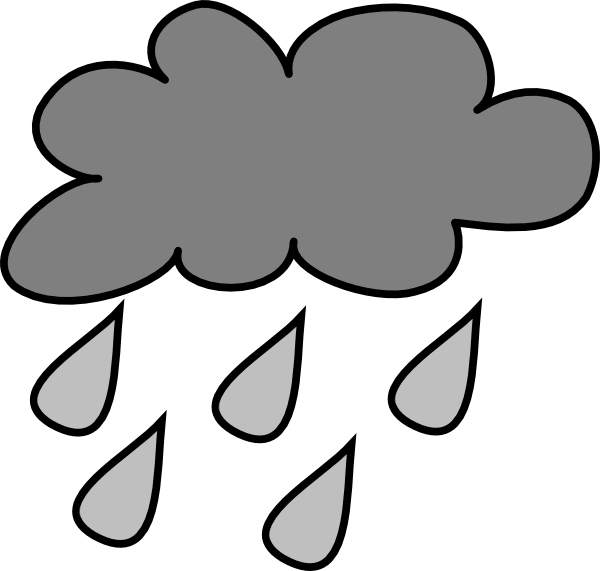 Rain Cloud Clipart (600x571)