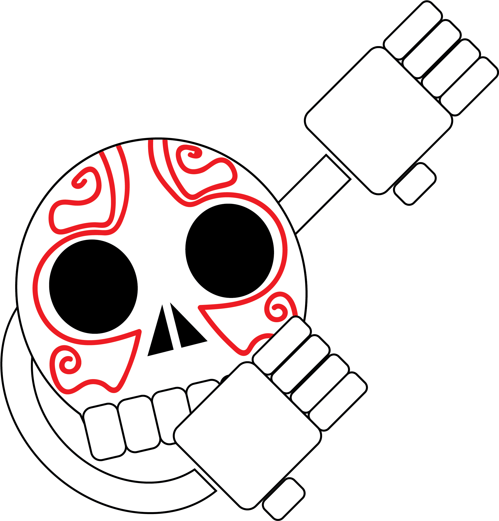 Skull , Png Download - Skull (2076x2170)