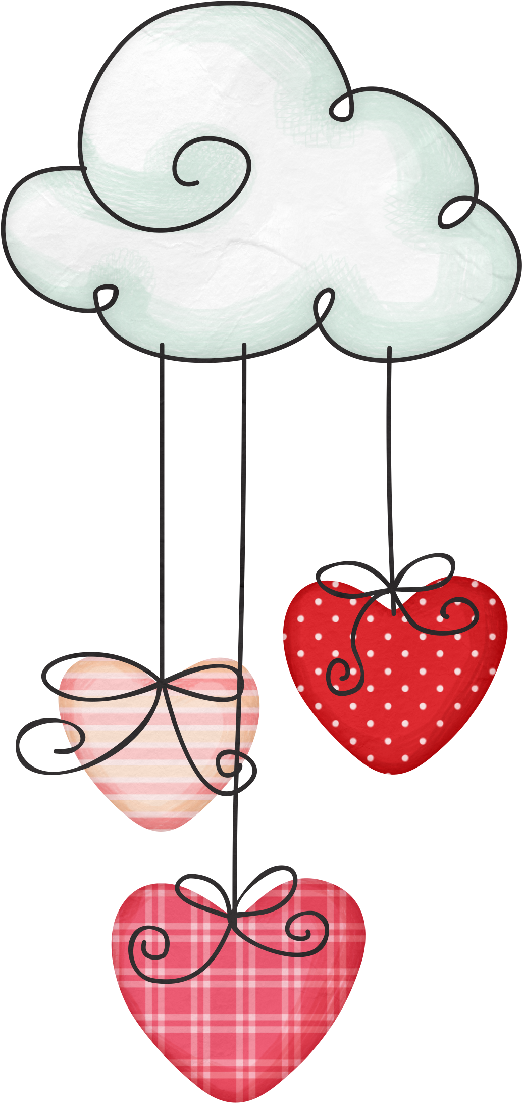 Cloud Drawing Heart - Cloud 9 Clip Art (2362x2362)