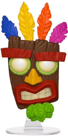 Aku Aku Pop Vinyl Figure - Aku Aku Funko Pop (600x600)