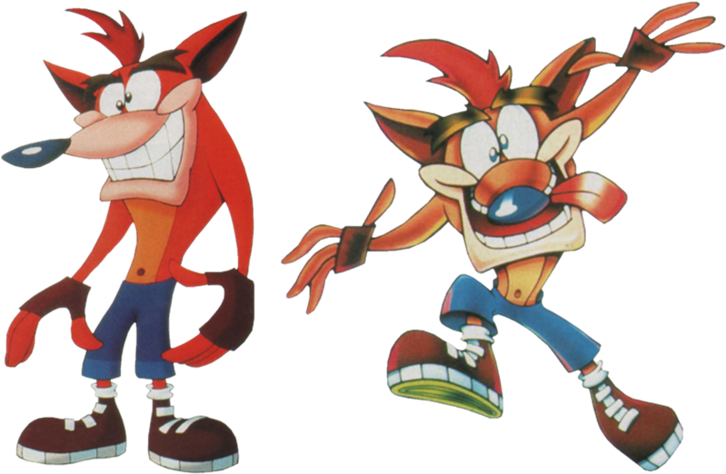 Crash Bandicoot Remastered - Crash Bandicoot 2 Concept Art (835x535)