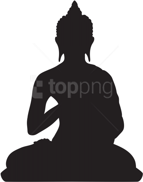 Free Png Buddha Silhouette Png Images Transparent - Buddha Silhouette Png (480x600)