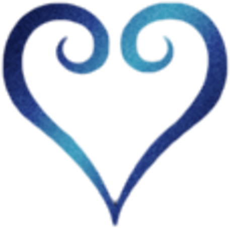 Blue Heart Clipart - Kingdom Hearts (512x512)