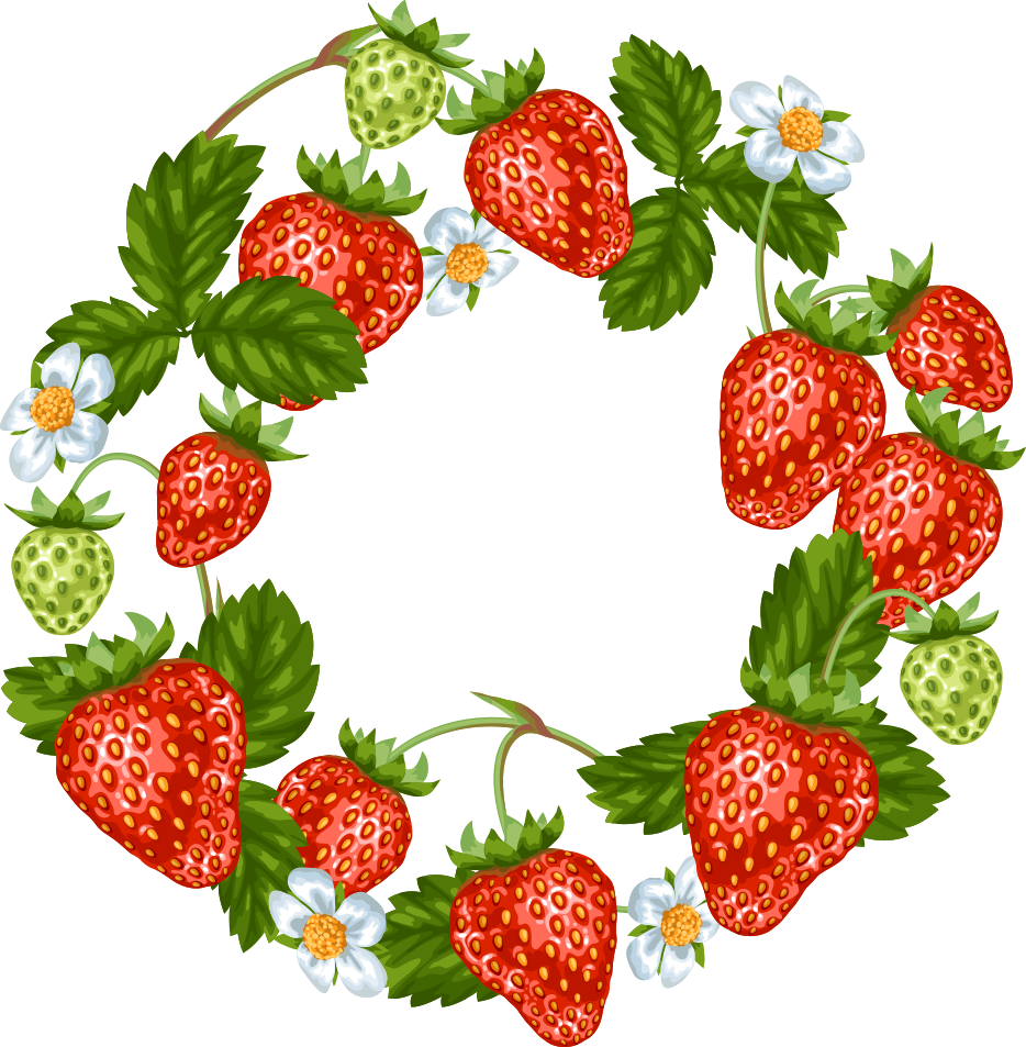 Christmas Wreath Png Images - Strawberry Vector Free (934x953)