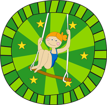 Beautiful Trapeze Artist Surrounded - Comedy Store Png (374x369)