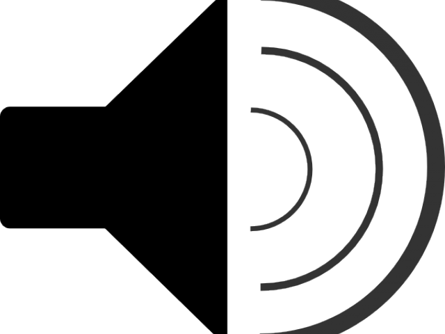 Audio Clipart Black And White - Mechanical Wave Clipart (640x480)