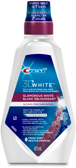Oral Rinse Glamorous White 3d White 473 Ml Multi - Bottle (476x396)