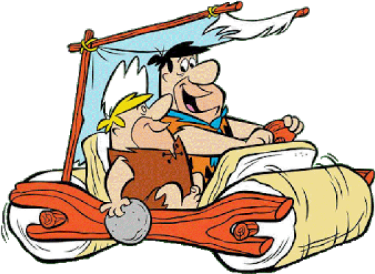 Car Clipart Flintstones - Flintstone Png (640x480)