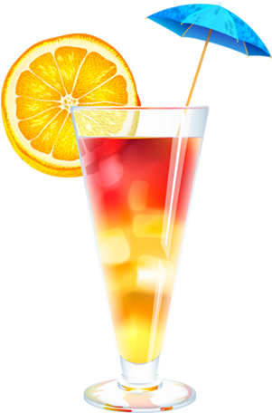Welcome To Our Hand Picked Cocktail Bar Clipart Page - Juice (325x470)