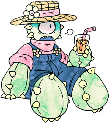 Cactus Girl A Professional Gardener And Iced Tea Enthusiast - Cactus Girl A Professional Gardener And Iced Tea Enthusiast (400x443)