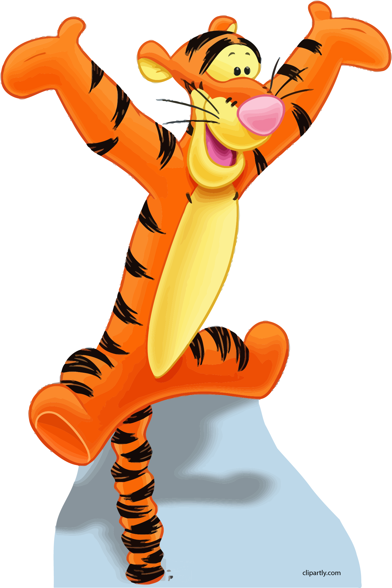 Winnie The Pooh Tigger Joy Clipart Png - Winnie The Pooh (life Size Stand Up) (1366x2051)