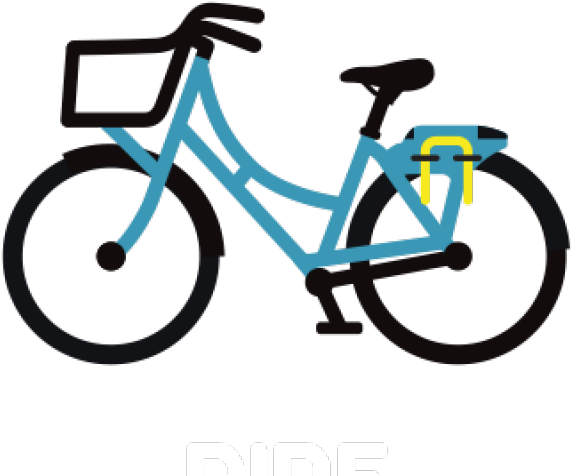 Cycling Clipart Two Wheeler - Bike Share Icon (640x480)