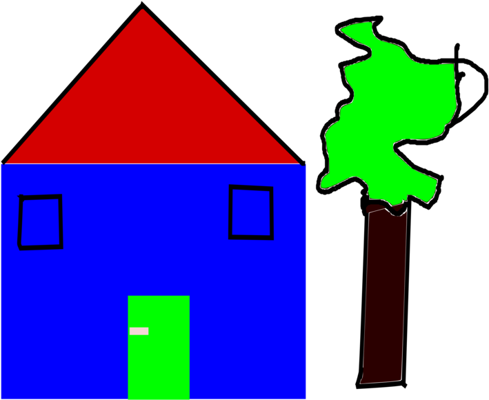 Home Computer Icons Line Art Building Architecture - Home Computer Icons Line Art Building Architecture (750x750)