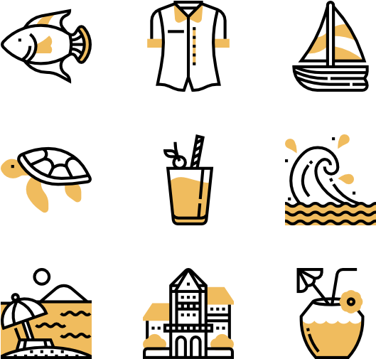 Hawaii - Alcohol Icon Vector (600x564)