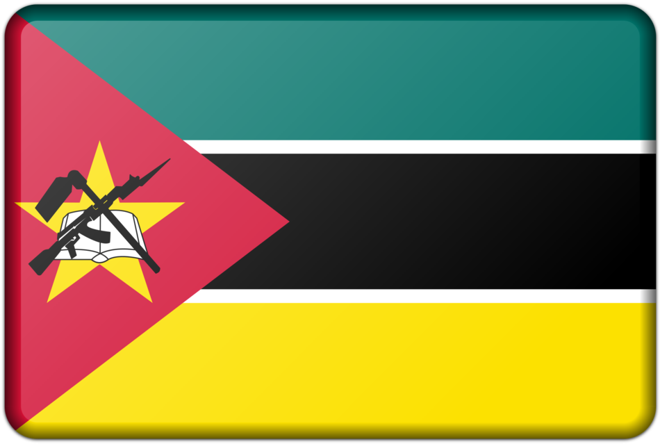Flag Of Mozambique National Flag Flag Of South Africa - Mozambique Flag (1125x750)