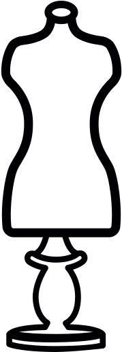 Mannequin Png File - Silueta De Maniqui Para Imprimir (512x512)