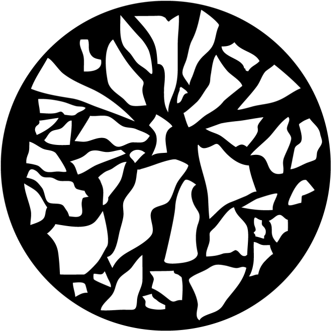 Mosaic Breakup - Bruins 2019 Winter Classic Logo (800x800)