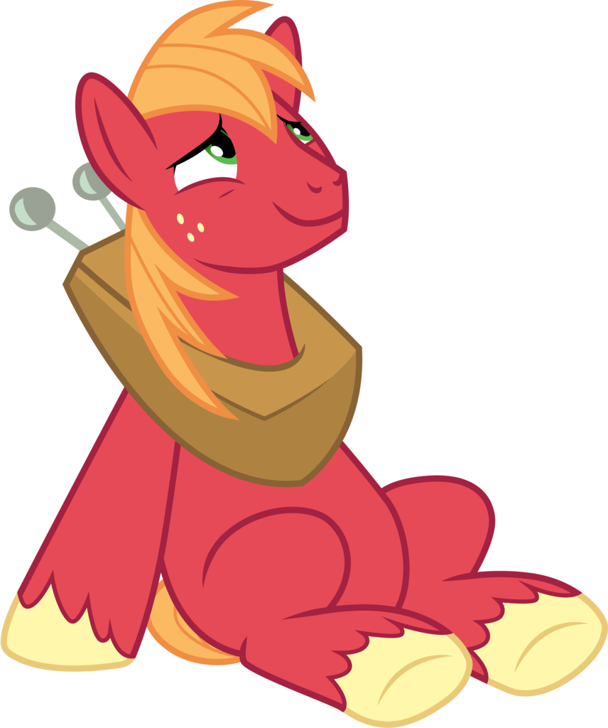 Cloudyglow, Big Macintosh, Earth Pony, Missing Cutie - Cartoon (856x1024)