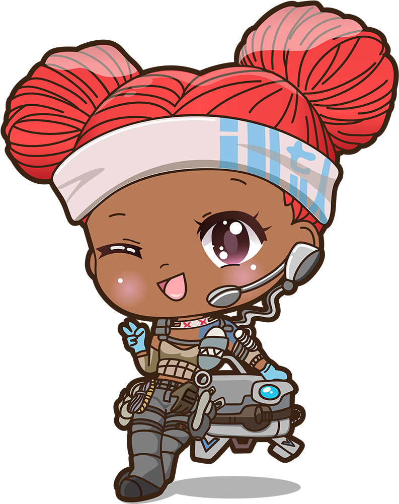 Lifeline Chibi Made For My Stream By Rpelayo - Cartoon (1000x1000)