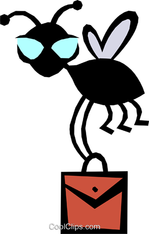 Bee Royalty Free Vector Clip Art Illustration - Bee Royalty Free Vector Clip Art Illustration (306x480)