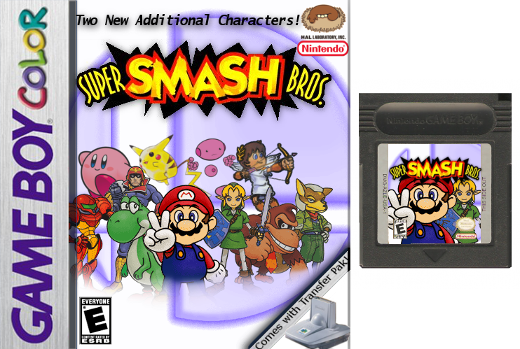 Super Smash Brothers - Super Smash Bros Game Boy Color (742x499)