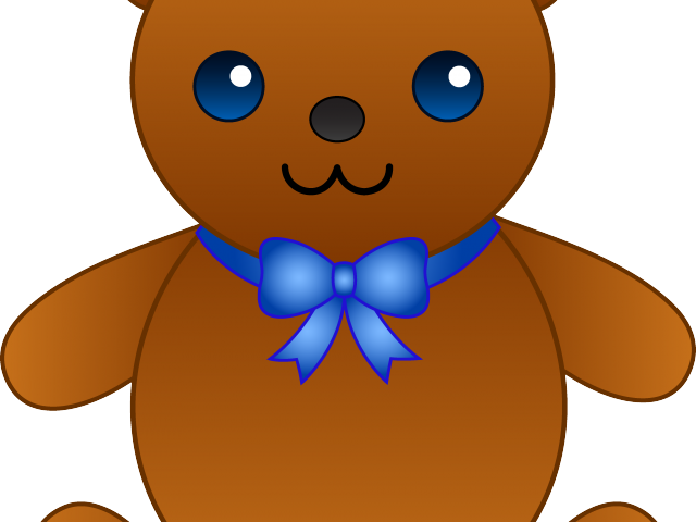 Gummy Bear Clipart Cute Anime - Cartoon Christmas Teddy Bear (640x480)