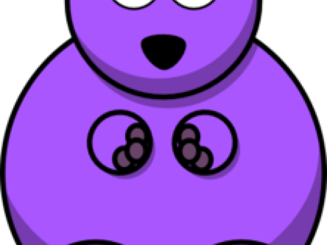 Gummy Bear Clipart Purple Bear - Cute Easy Drawing Teddy Bear (640x480)