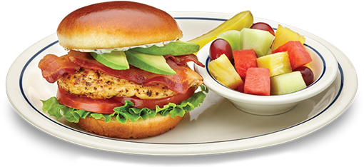 Grilled Cheese Clipart Ihop - Fast Food (549x367)