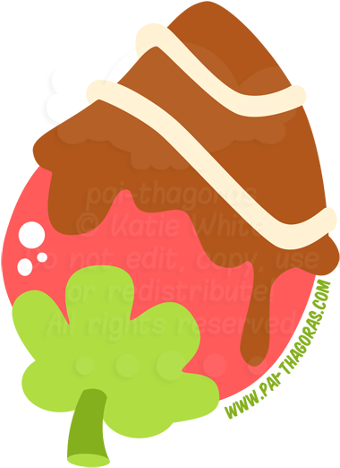 043 Chocolate Strawberry By Pai-thagoras - Illustration (514x600)