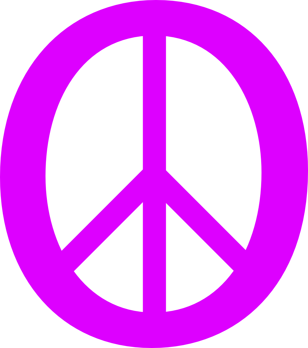 Clipart Info - Peace Symbols (999x1128)