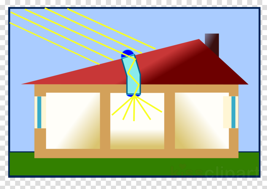Light Tubes Clipart Light Tube Window - Light Tube (900x640)