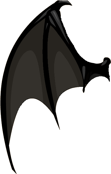 Svg Library Kisekae Prop Like Left By Zebuta On - Devil Wings Clip Art (385x589)