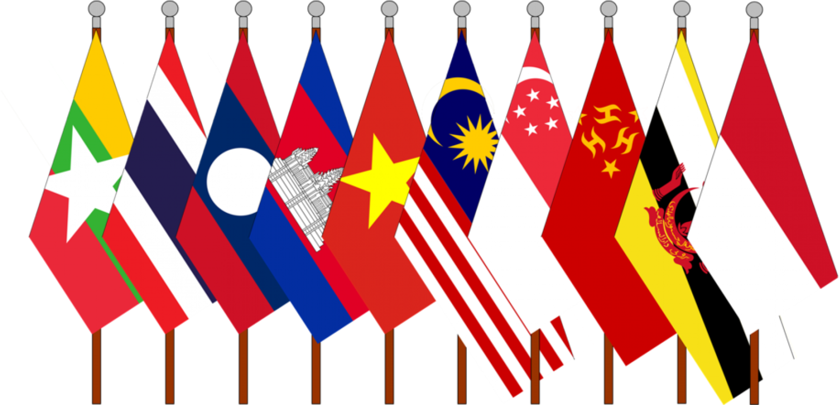 Asean. Ассоциация государств Юго-Восточной Азии флаг. Флаг АСЕАН. Флаги стран АСЕАН. Флаги Юго Восточной Азии