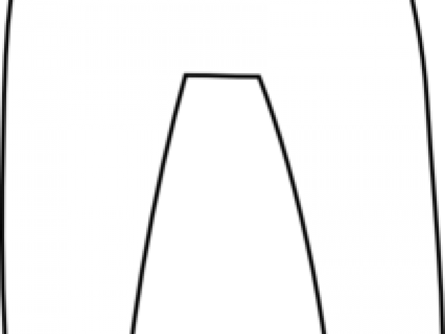 Pant Clipart Black And White - Vase (640x480)