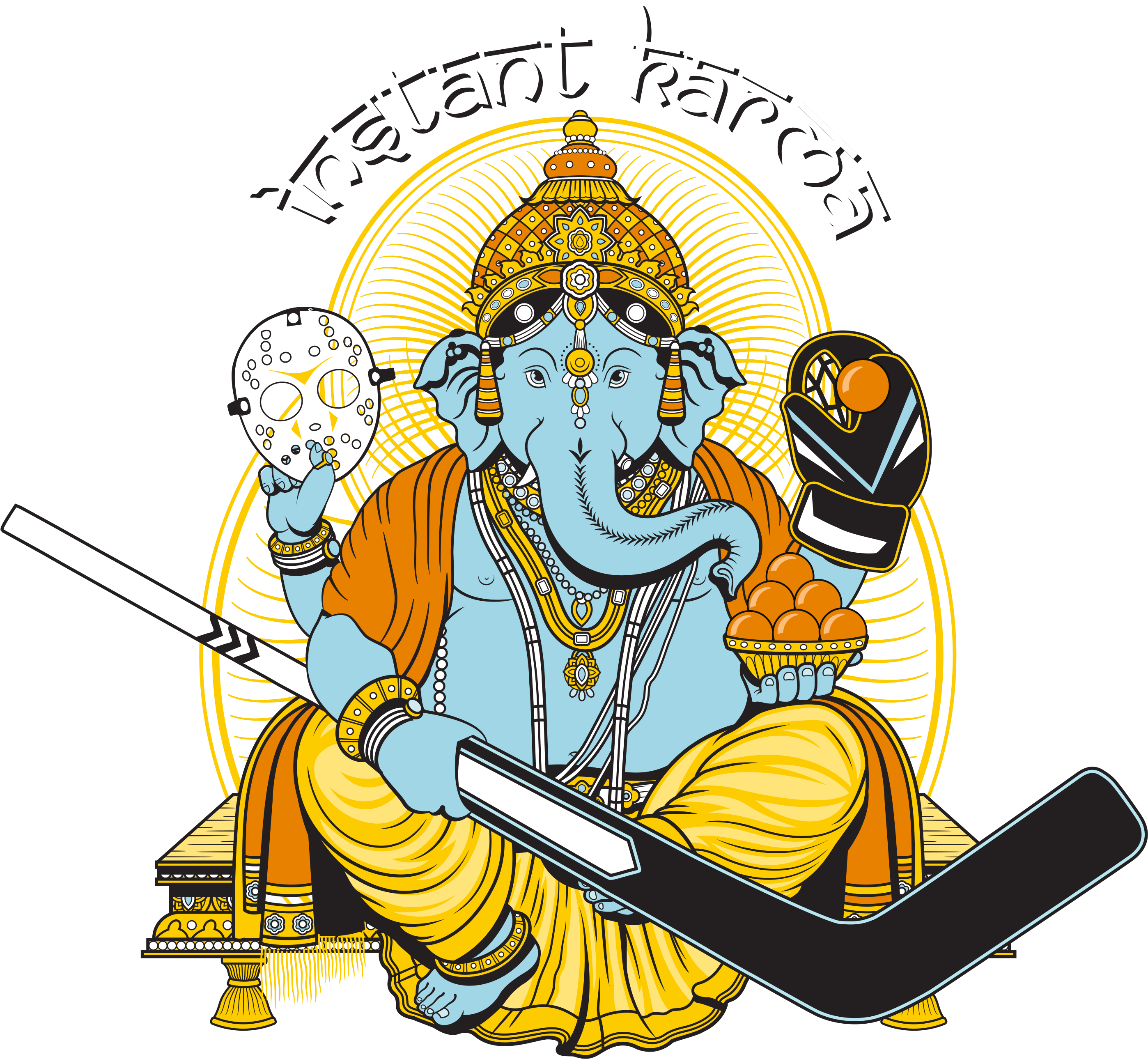 Instant Karma - Illustration (3000x2823)