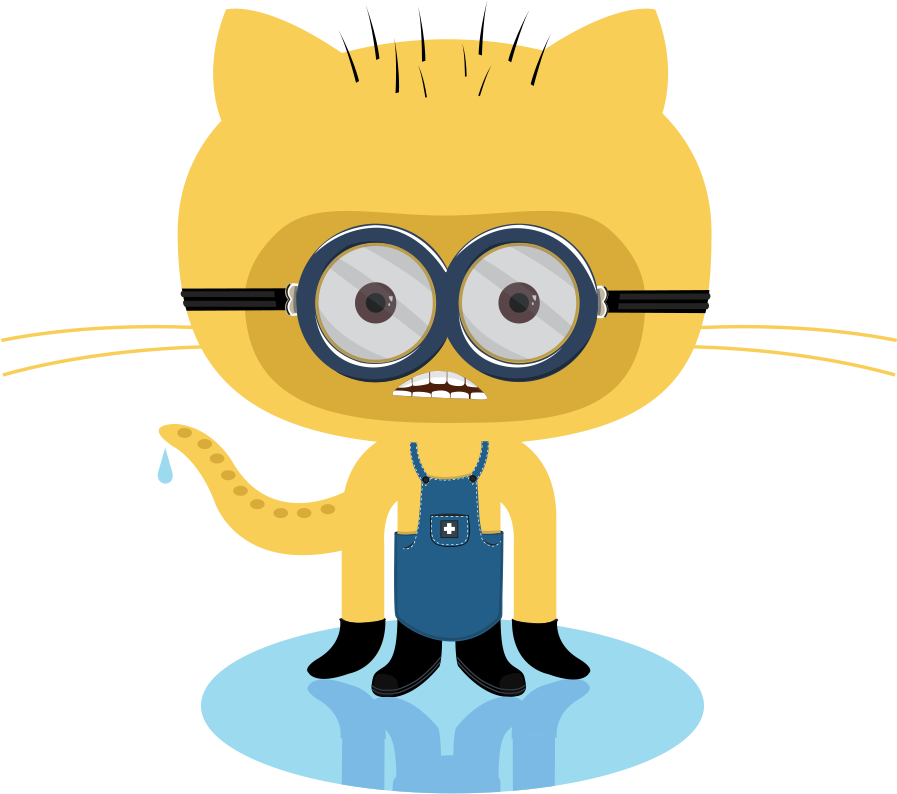 Vision Clipart Minion - Github Minion (896x896)