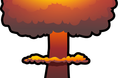 Image Black And White Library Download Wallpaper Full - Nuke Explosion No Background (450x300)