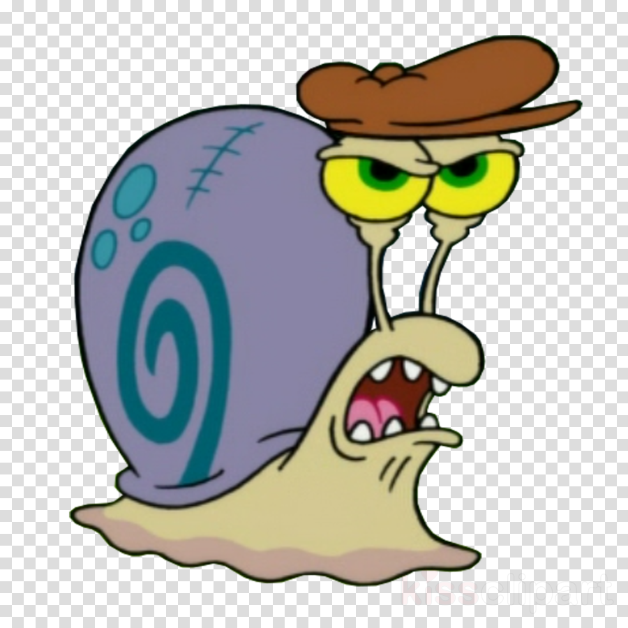 Angry Snail Cartoon (900x900)