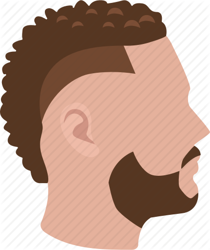 Picture Freeuse Male Hairstyles Color By Jisun Park - Illustration (431x512)