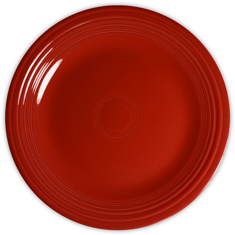Plate - Red Plate Transparent Background (814x830)