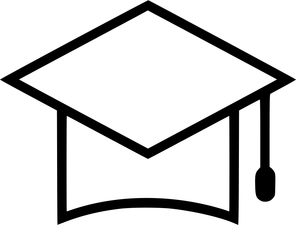Graduation Cap Icon Png - Education (980x744)