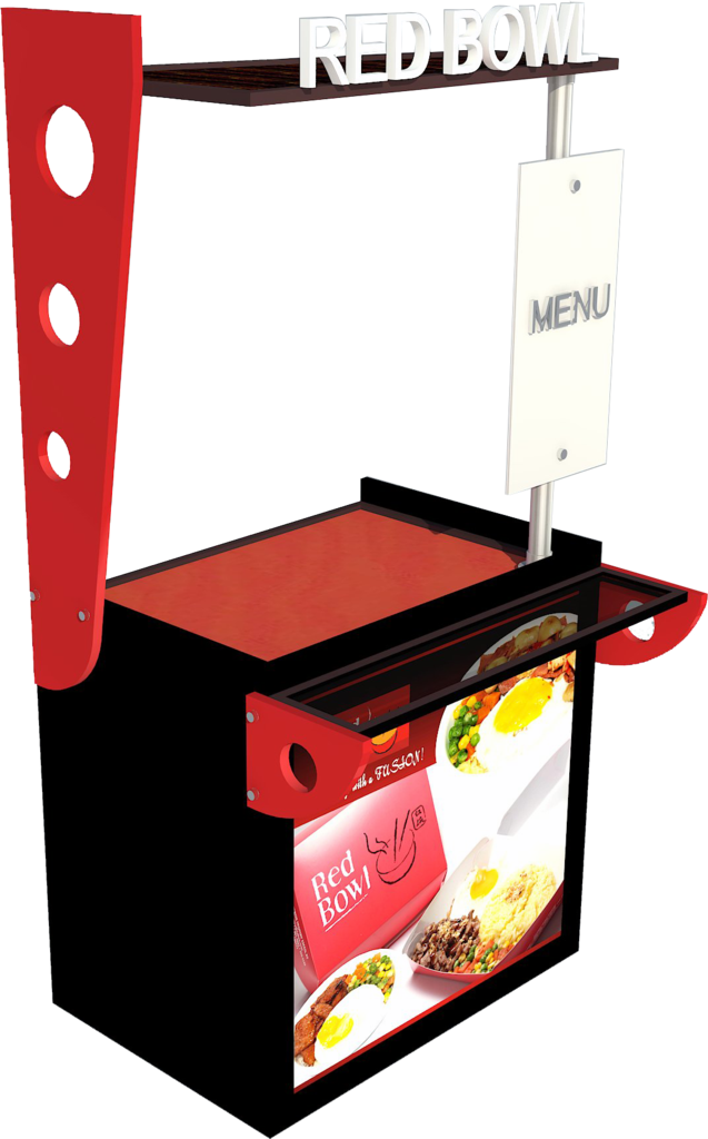 Noodle Clipart Red Bowl - Pinoy Pao Express Food Cart (637x1024)