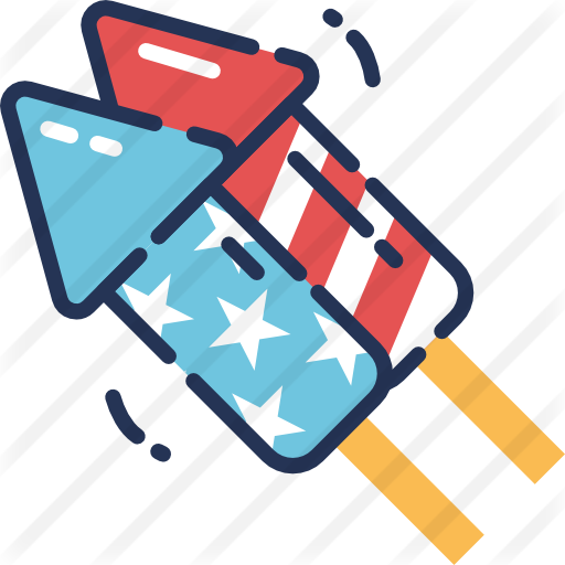 Fireworks Free Icon - Fireworks Free Icon (512x512)