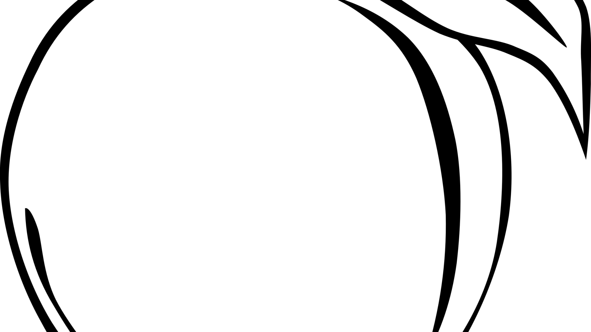 Clipart Black Ande Images Of Fruits Free Download Pictures - Clipart Black Ande Images Of Fruits Free Download Pictures (1920x1080)