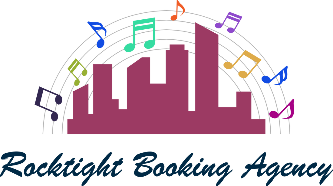 Rocktight Booking Agency Logo - Graphic Design (1100x615)