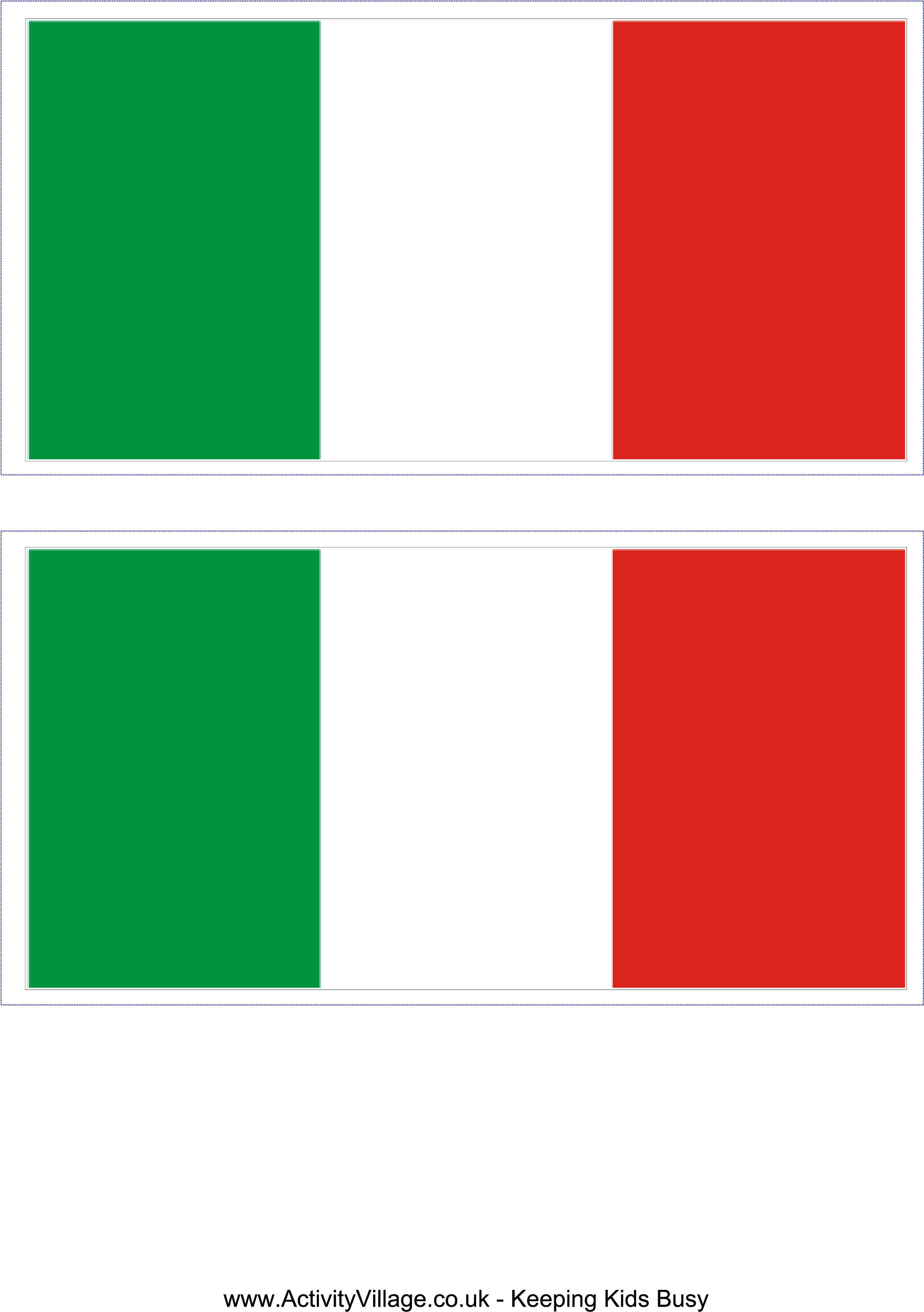 Happy Flag Of Ireland Printable Italy Free Templates - Flag (2480x3508)