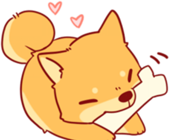 Drawn Puppy Shiba Inu - Kawaii Drawings Of Animals (640x480)
